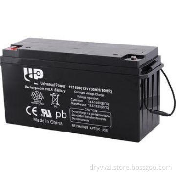 Back UPS Deep Cycle Lead Acid Battery 12V 150Ah For Solar P